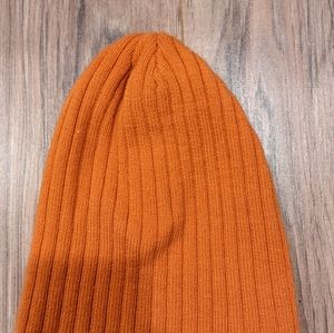 Orange beanie